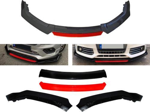 Fiat Doblo 3 ABS Malzeme Süper Dayanıklılık 4 Parça Spor Tip Tampon Altı Lip