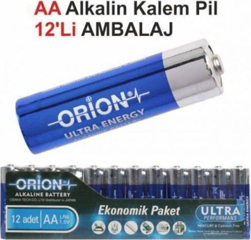 Lr06 Aa Alkalin Kalem Pil 12'Li Paket