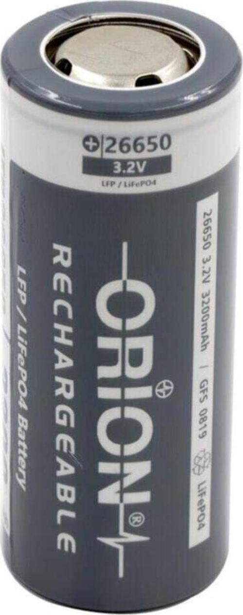 Orıon Lifepo4 Ifr 26650 3200 Mah