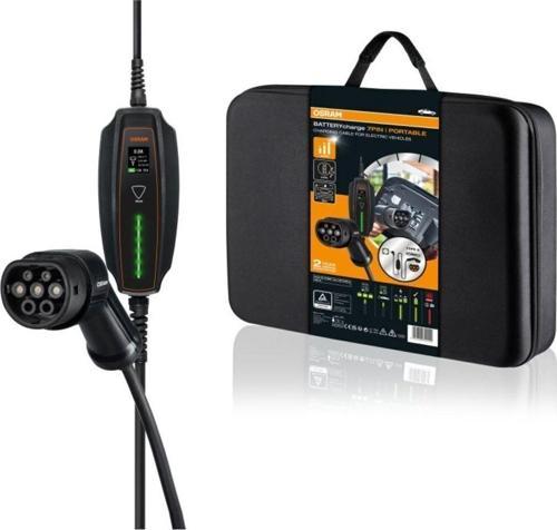 Ev Prizi Elektrikli Araç Şarj Cihazı - 3.6 Kw - Tip 2 - Uyumlu Taşınabilir - 5 Metre