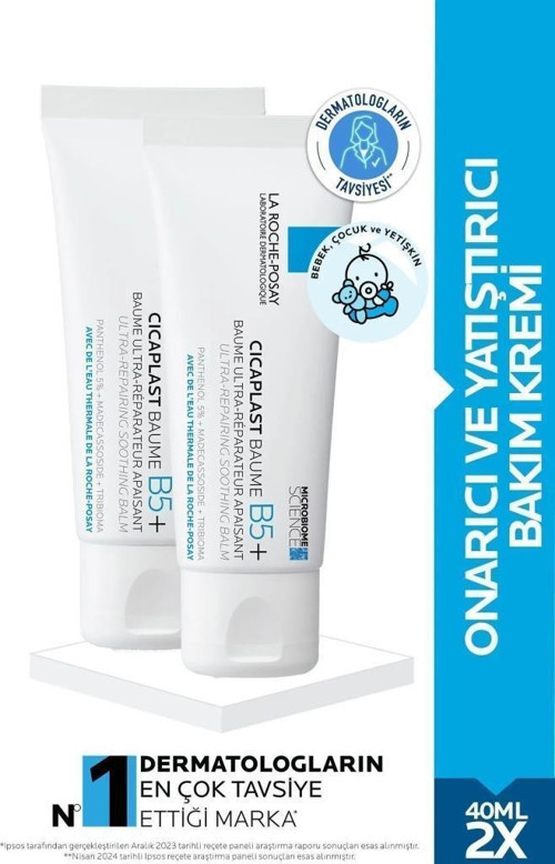 Cicaplast Baume B5+ 40 ml - 2 Adet