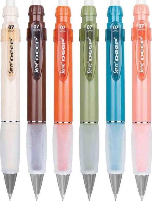 Deep Uçlu Kalem Toprak Tonları 0.7 mm 6'lı Set