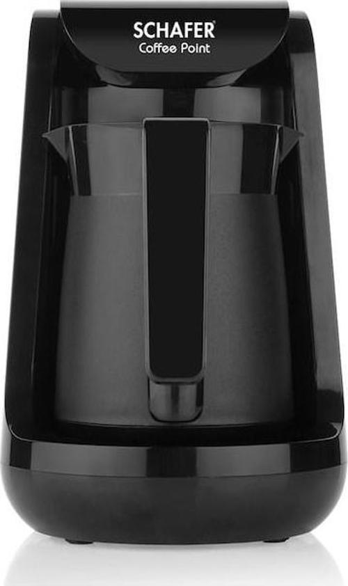 Coffee Point Türk Kahve Makinesi - Siyah - 600 W - 4 Fincan - Otomatik Kapanma