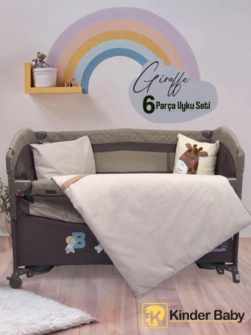 Park Yatak Oyun Parkı Bebek Uyku Seti