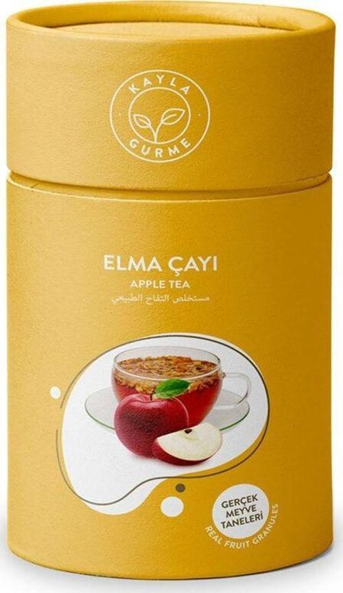 Elma Çayı Meyve Taneli Silindir Karton Kutu 175 Gr.