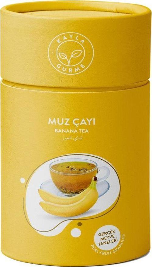 Muz Çayı - Muz Taneli - Silindir Karton Kutu 175 Gr.