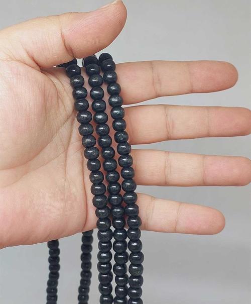 Ahşap Dizi 5.5*7mm Siyah (51638)
