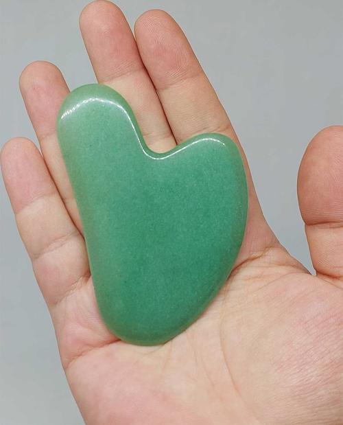 Aventurin Taşı Gua Sha (Yüz Masaj Taşı) (51324)