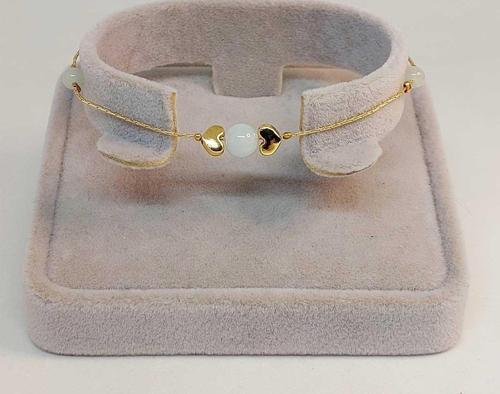 Akuamarin Taşı Tasarım Bileklik (52078)