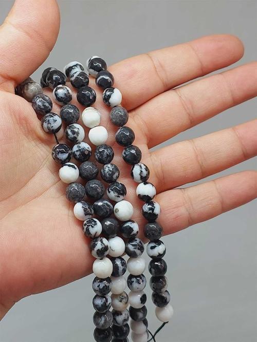 Bileklik Boy Jasper Taşı Yarım Dizi 8mm (51408) (18CM UZUNLUĞUNDADIR)