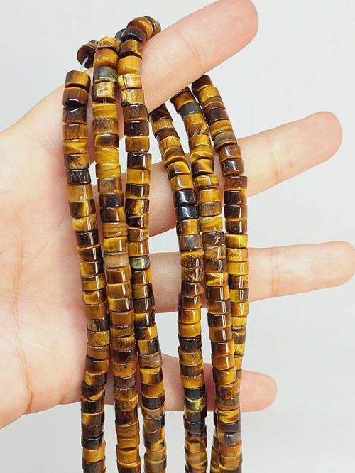 Bileklik Boy Kaplan Gözü Taşı Şekilli 6x3mm Yarım Dizi (49454) (18CM UZUNLUĞUNDADIR)