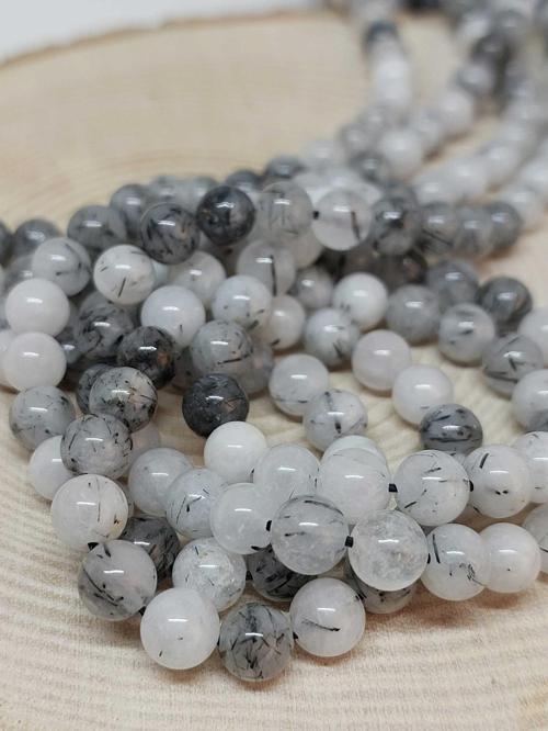 Bileklik Boy Beril Taşı Yarım Dizi 6mm (18CM UZUNLUĞUNDADIR)