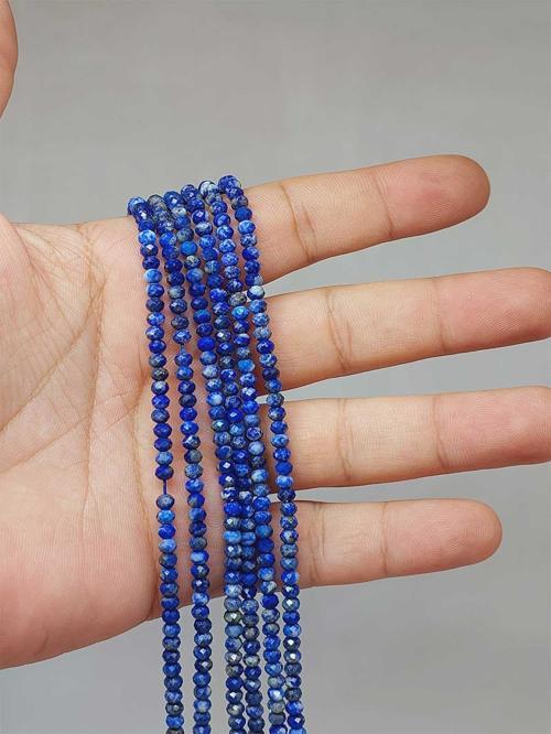 Bileklik Boy Lapis Taşı Dizi 2*3mm (51224) Yarım Dizi (17CM UZUNLUĞUNDADIR)