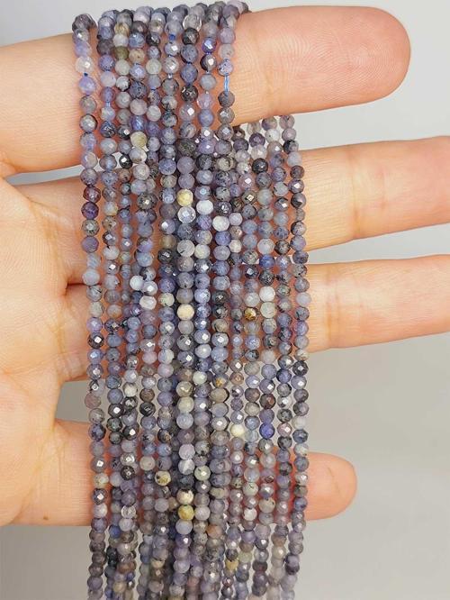 Bileklik Boy Tanzanit Taşı Dizi 2.5mm (45920) Yarım Dizi (17CM UZUNLUĞUNDADIR)