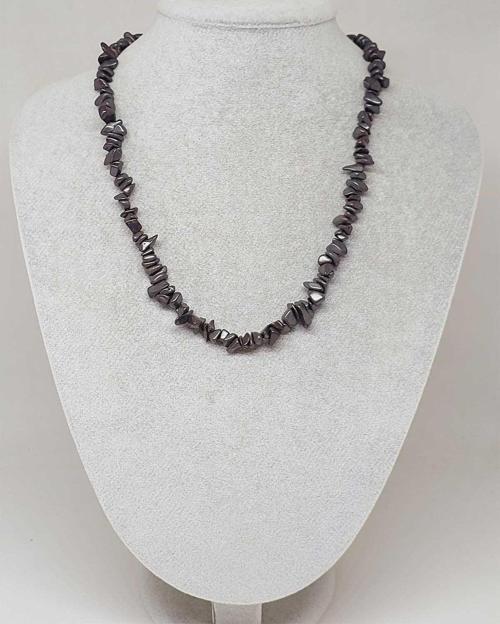 Hematit Taşı Küçük Taşlar Kolye (52182)