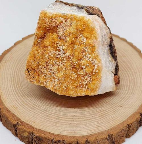 Sitrin Taşı Kütle Ham Parça - 303gram (44614)