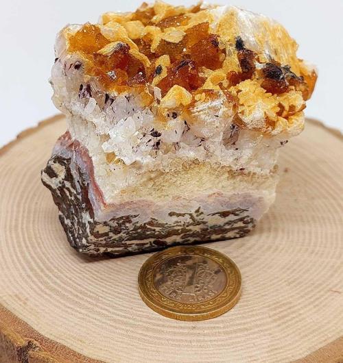 Sitrin Taşı Kütle Ham Parça - 307gram (44616)