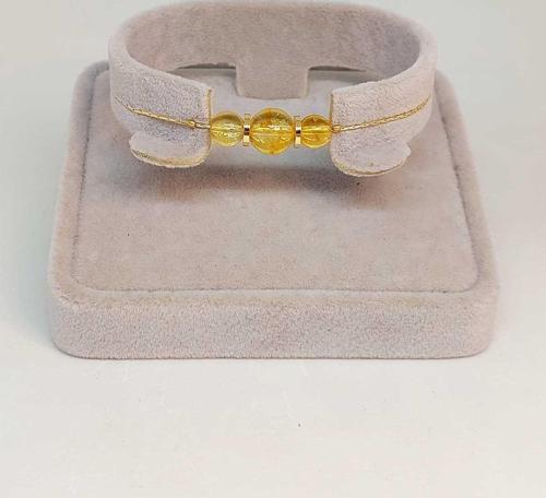 Sitrin Taşı Tasarım Bileklik (52100)