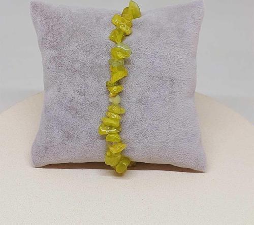 Peridot (Zebercet) Taşı Küçük Taşlar Bileklik (52150)