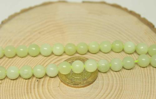 Yeşim Taşı Lime Yeşili 8mm/3 Adet