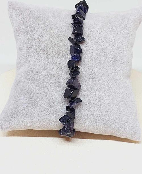 Yıldız Taşı Lacivert Küçük Taşlar Bileklik (52144)