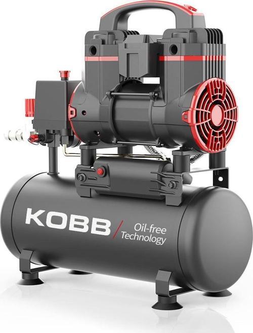 KBK8S 1.2HP 8Lt 8Bar Yağsız Sessiz Taşınabilir Hava Kompresörü