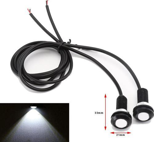Beyaz Kartal Göz, Eagle Eye Çok Amaçlı 21mm 2 Adet Led Aydınlatma