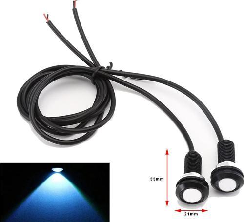 Mavi Kartal Göz, Eagle Eye Çok Amaçlı 21mm 2 Adet Led Aydınlatma