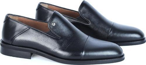 104H11 Exclusıve Siyah Geyik Erkek Klasik Ayakkabı