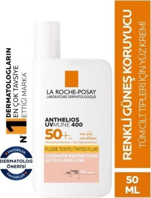 Anthelios Uvmune400 Spf50+ İnvisible Fluid Tinted 50 Ml