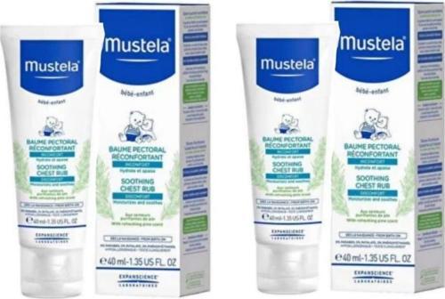 Soothing Chest Rub Rahatlatıcı Göğüs Balsamı 40 Ml - 2 Adet