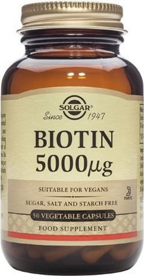 Biotin 5000 Mcg 50 Veg Kapsül