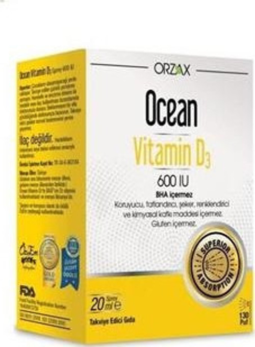 Vitamin D3 600 IU Oral Sprey 20 Ml