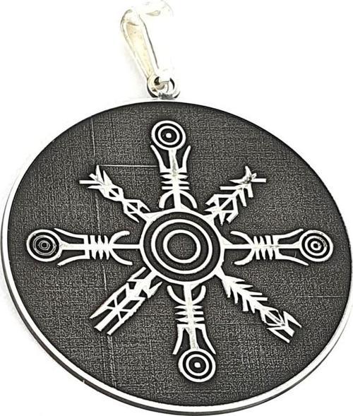 925 Ayar Gümüş Tasarım Madalyon Kolye Ucu