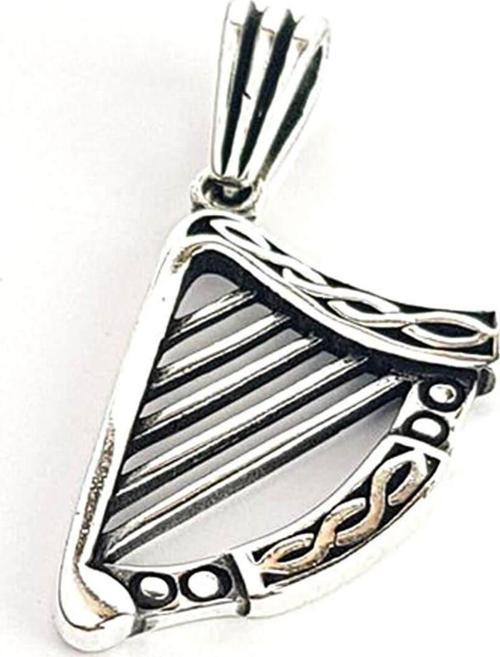 Lir Tasarımı Gümüş Kolye Ucu