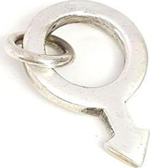 Male İşareti Gümüş Erkek Kolye Ucu