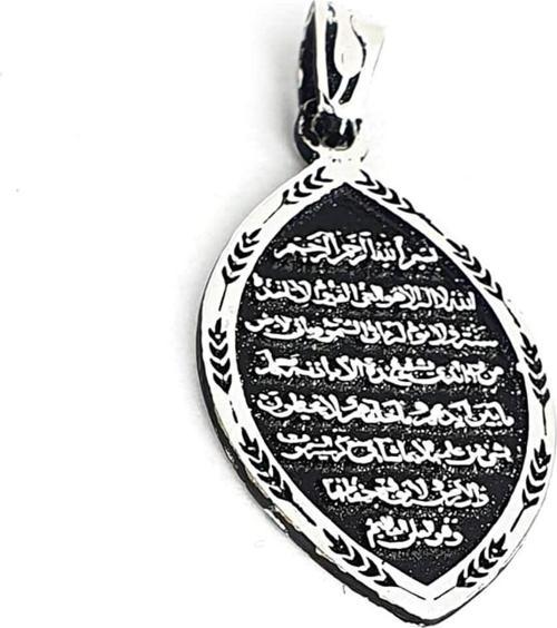 Nazar Dualı 925 Ayar Gümüş Kolye Ucu