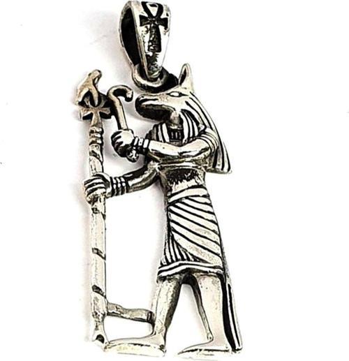 Tanrı Seth (Düzensizliğin , Fırtınaların Ve Savaşın Tanrısı , Mısır Tanrısı ) Gümüş Kolye Ucu