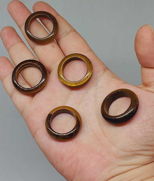 Kaplangözü Taşı Yüzük 6mm Kalınlığında - Standart Ölçü - 51506