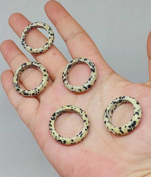 Yüzük Jasper Taşı 6mm Kalınlığında - Standart Ölçü - 51504