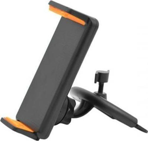 Araç içi CD Gözü Girişli Döner Başlıklı Telefon ve Tablet Tutucu, 4-10 İnc Arası Uyumlu