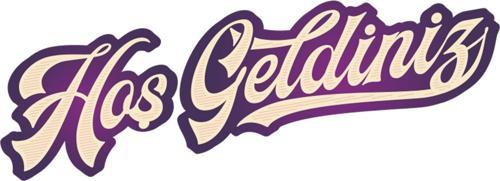 HOŞGELDİNİZ FOLYO STİCKER 160cm Uzunluk