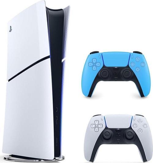 PlayStation PS 5 Digital Slim 1Tb Türkçe Menü Çift Kol Renkli
