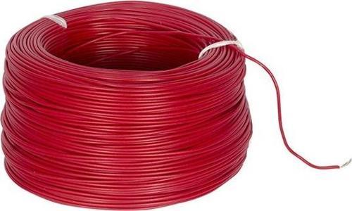 Artar H03V-K 0.22 Mm Bakır Çok Damarlı Devre Montaj Kablosu Kırmızı (0.22Mm2 100 Metre)