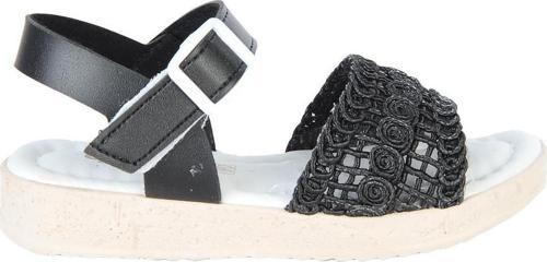 3510 Siyah Yazlık Kız Çocuk Sandalet Ayakkabı