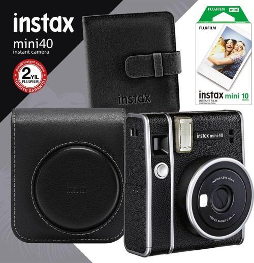 Instax Mini 40 Fotoğraf Makinesı Ve Hediye Seti 2