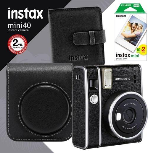 Instax Mini 40 Fotoğraf Makinesi Ve Hediye Seti 1
