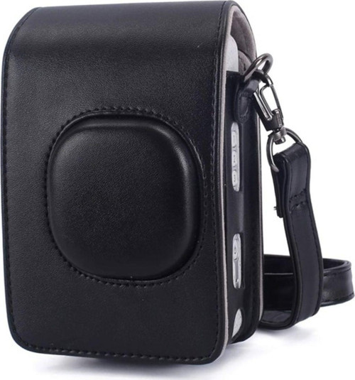 Instax Mini Liplay Deri Çanta Elegant Black (Siyah)