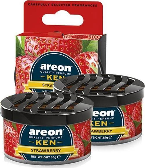 KEN STRAWBERRY Oto Araç Bardaklık Kokusu 2 Adet