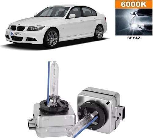 BMW 3 Serisi E90 2005-2012 Xenon D1S / D1R 6000K Beyaz HID Xenon Ampul 2 Adet